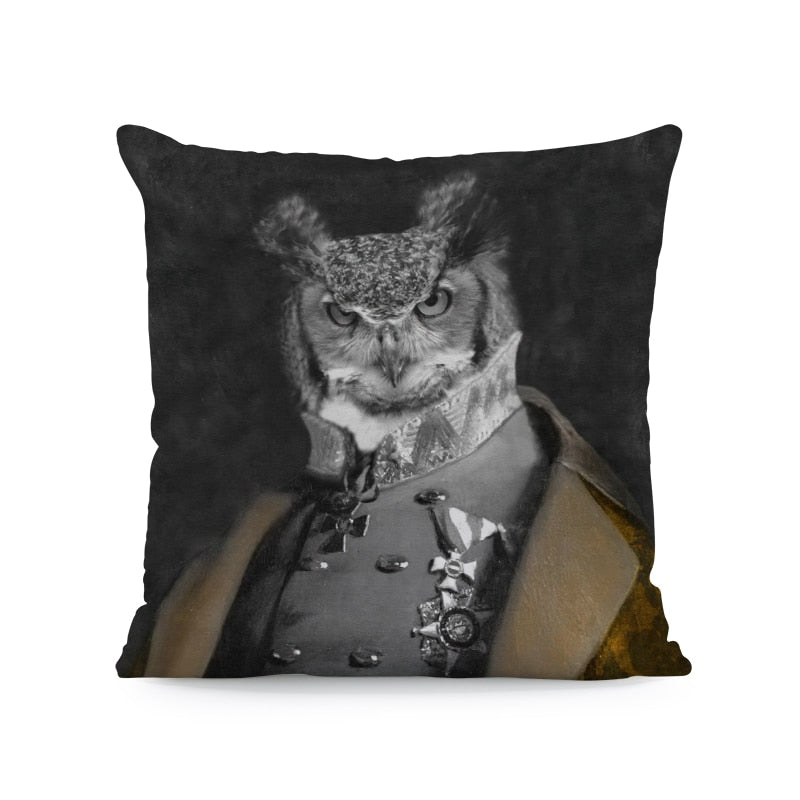 Printed Poster Style Pillow Cover