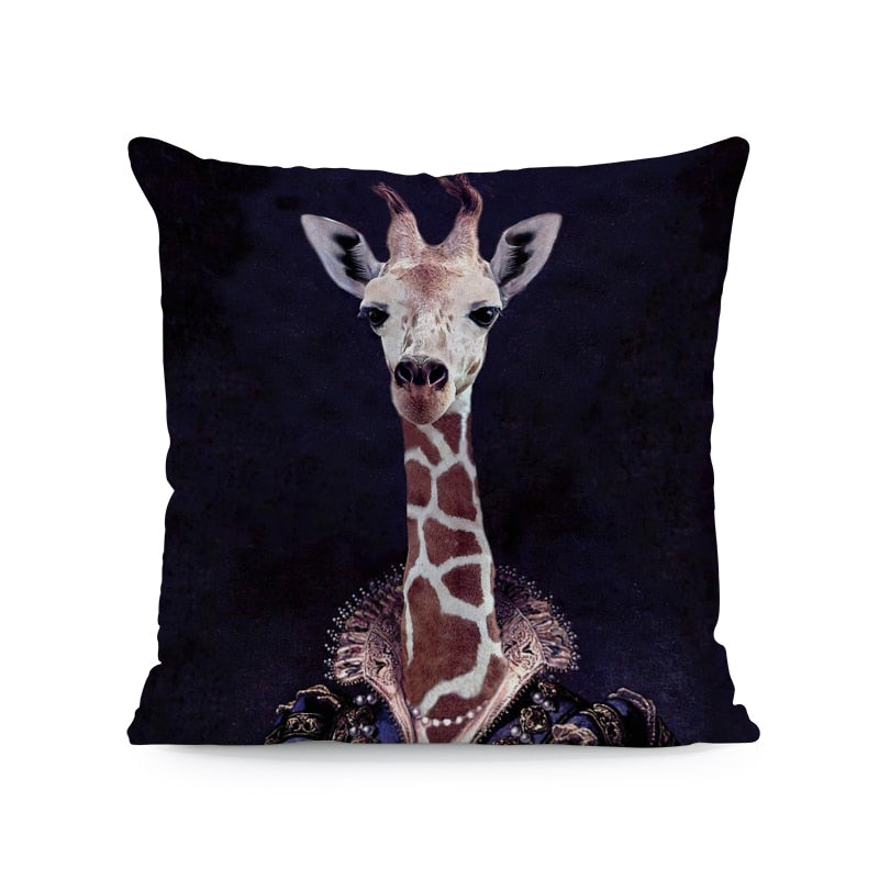 Printed Poster Style Pillow Cover