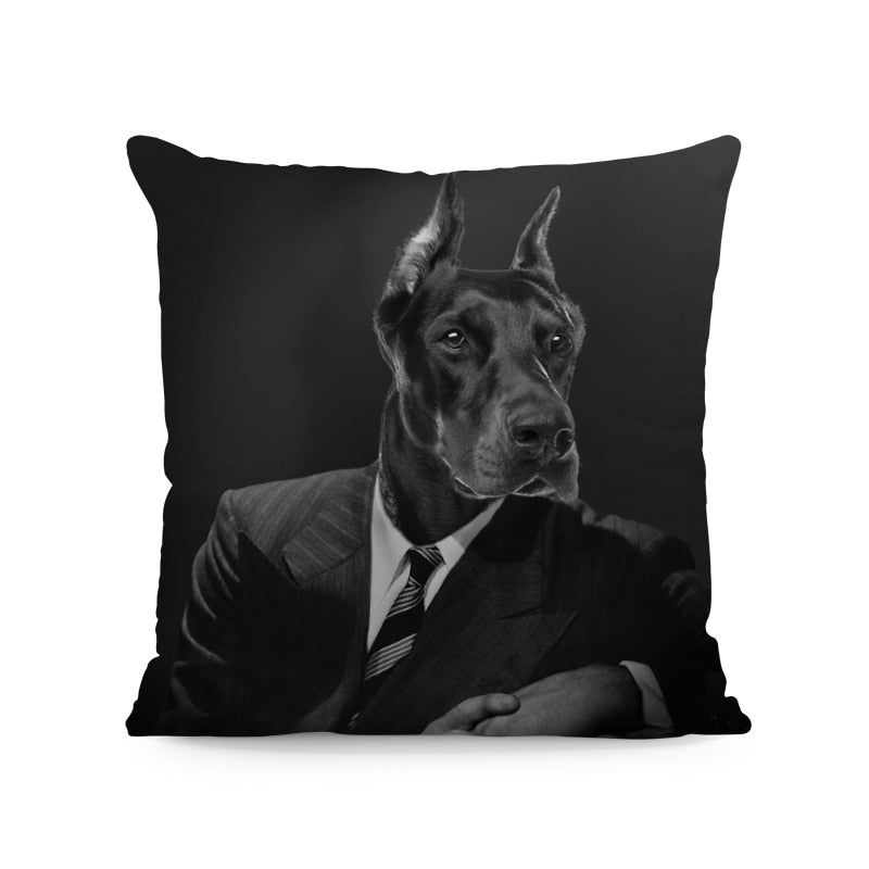 Printed Poster Style Pillow Cover