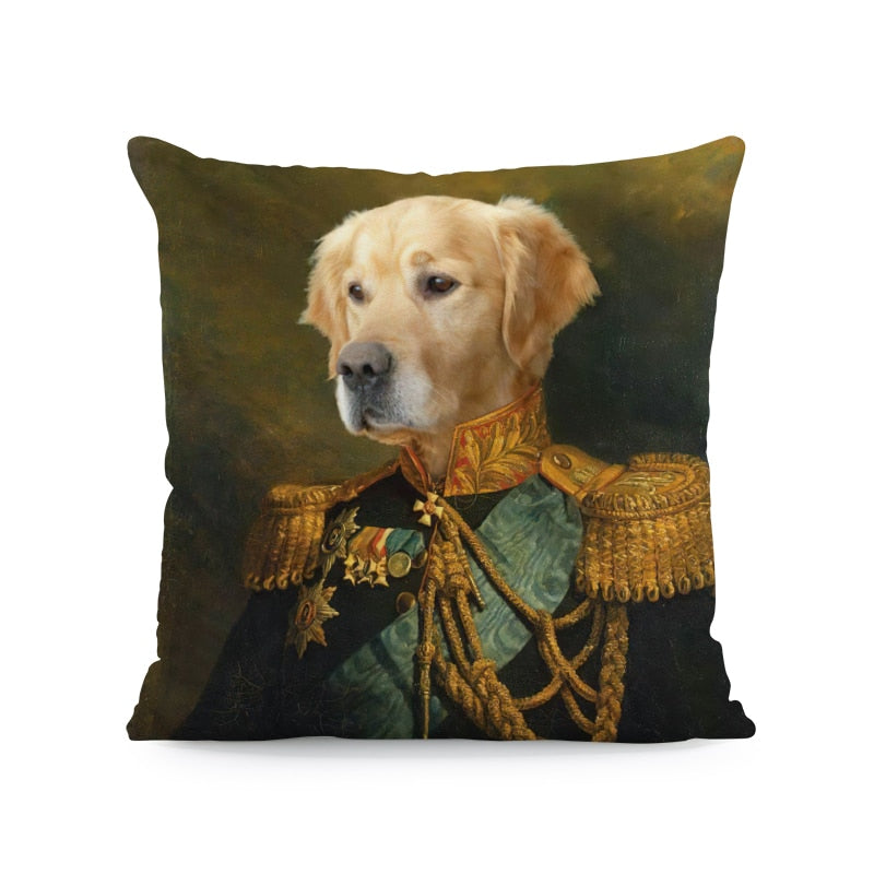 Printed Poster Style Pillow Cover