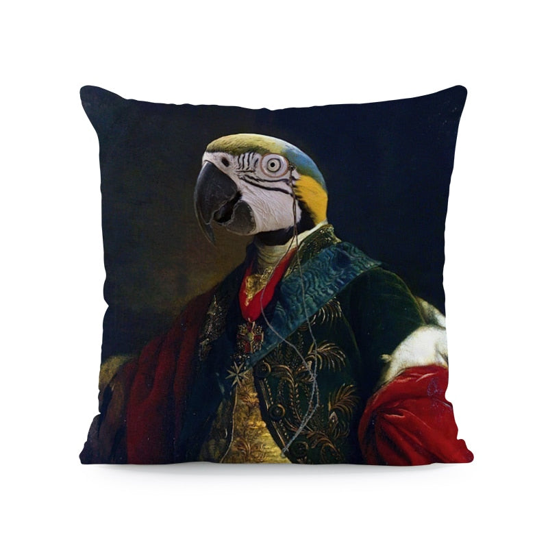 Printed Poster Style Pillow Cover